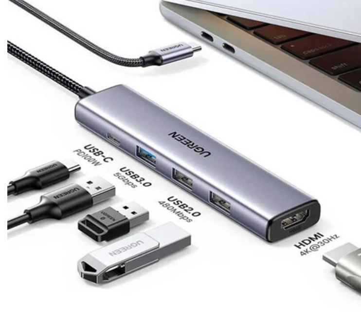 UGREEN USB-C 5-in-1 Docking Station 15495